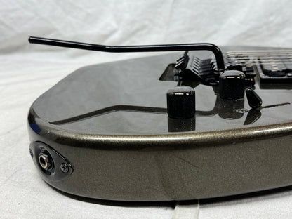 Squier by Fender Standard Series Stagemaster stage master HSH Deluxe Guitar - MIK Made In Korea 2000 - Pewter Gray Metallic