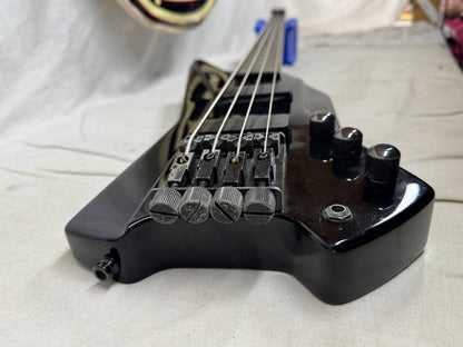 Yamaha BX-1 bx1 Headless 4-string Bass with Case - MIJ Made In Japan - Black