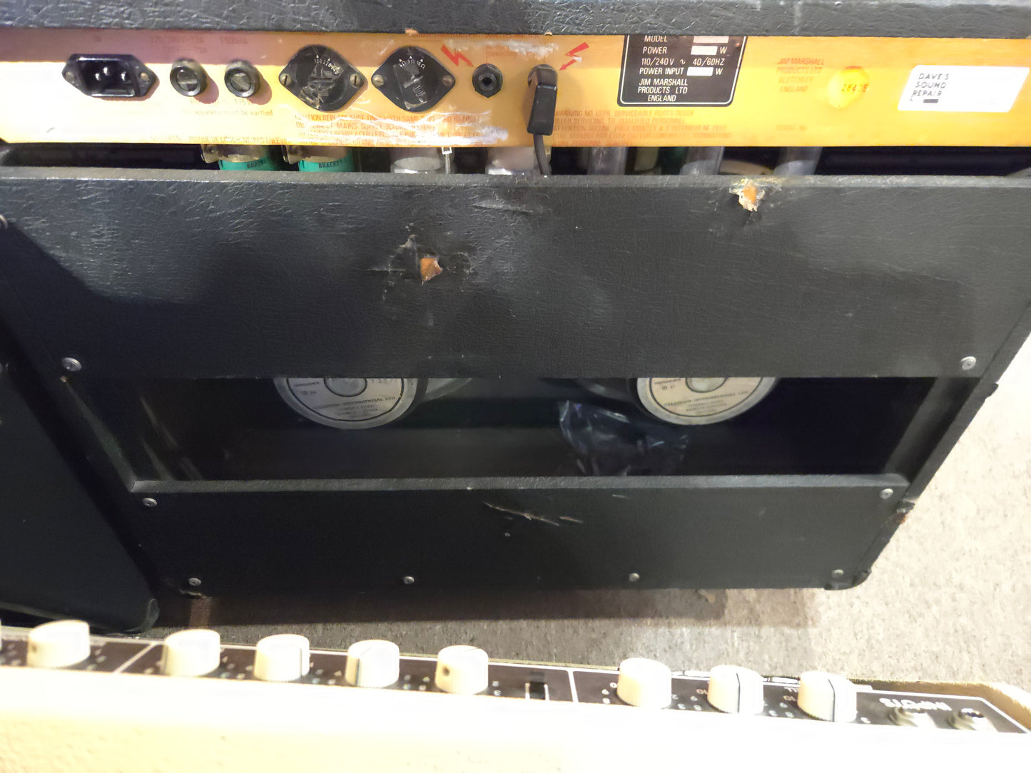 Marshall JCM 800 Lead Series Model 4104 50-Watt Master Volume 2x12 Combo 1980s - Local Pickup Only