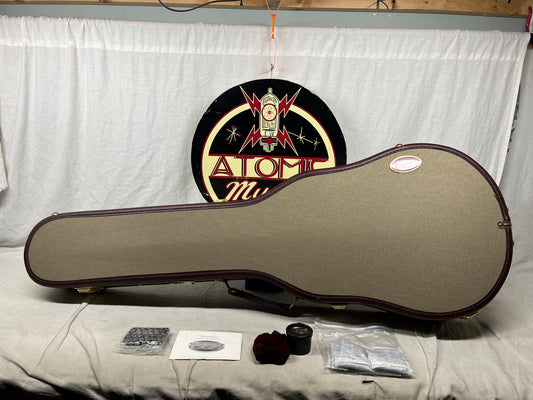 Ameritage AME-40 ame40 Singlecut Guitar Shaped Hard Case