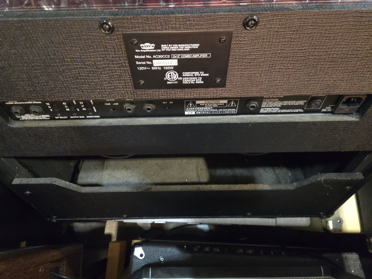 Vox AC30CC2 Custom Classic 2-Channel 30-Watt 2x12" Guitar Combo 2005 - 2010 - Local Pickup Only