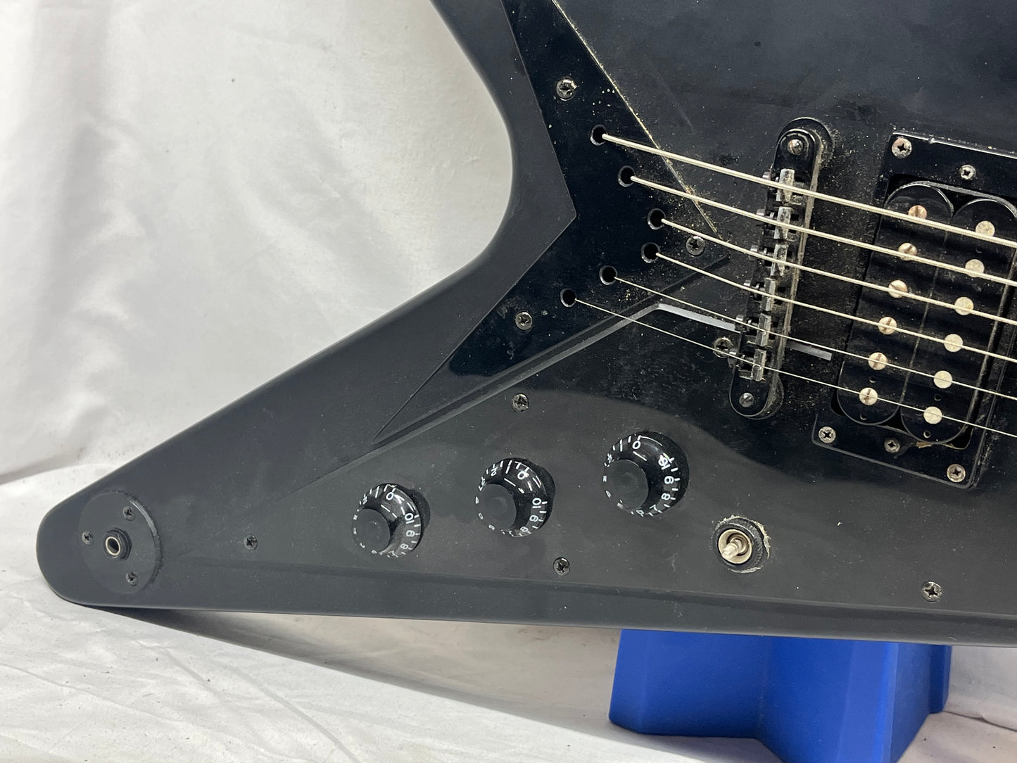 Epiphone Flying V Goth '58 Electric Guitar 2003 - Pitch Black