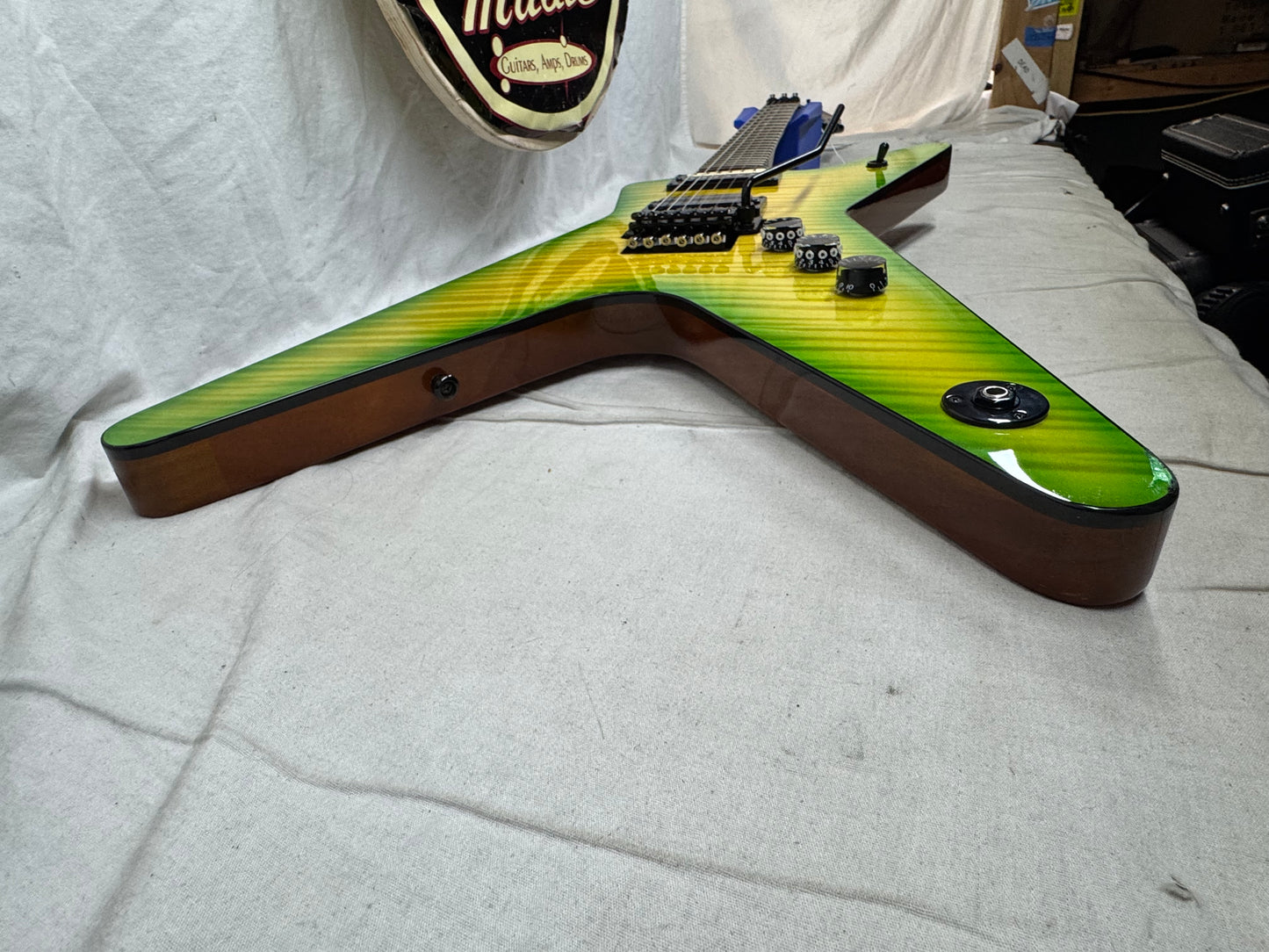 Dean Dimebag Dime Slime ML Guitar 2018 - Slime Green