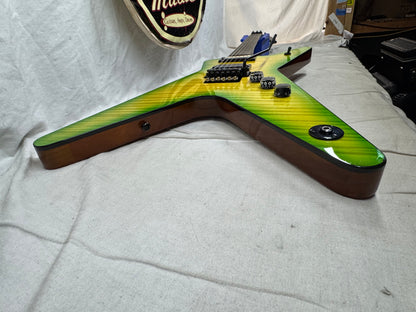 Dean Dimebag Dime Slime ML Guitar 2018 - Slime Green
