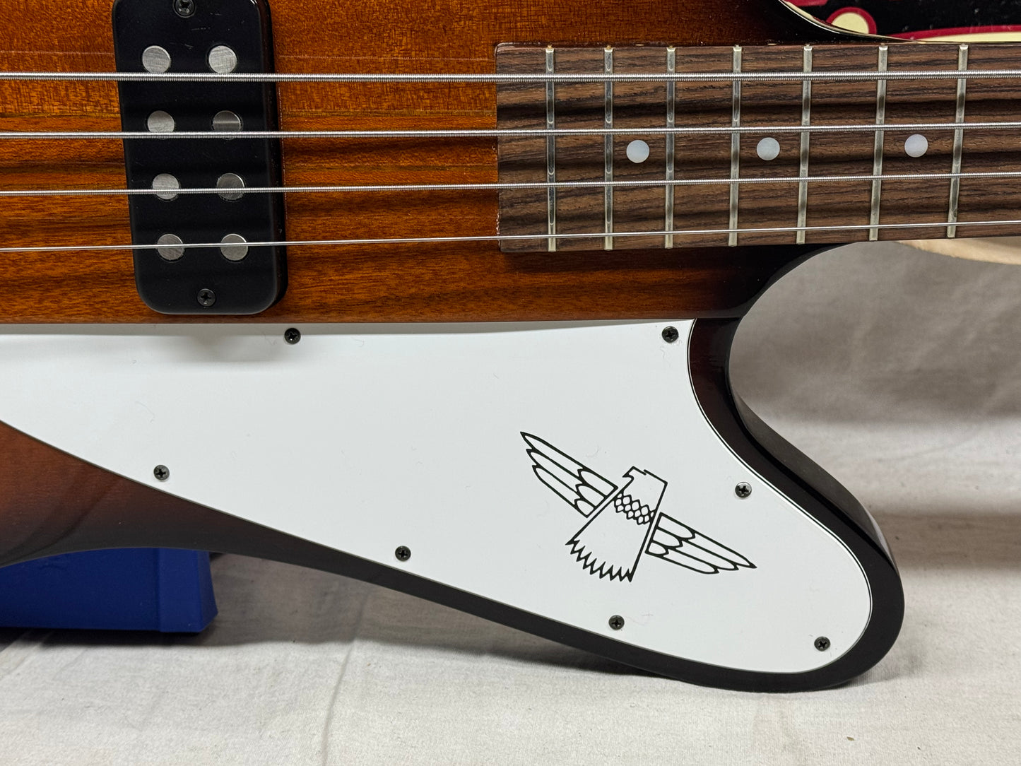 Gibson BAT1SUSB4 Thunderbird IV 4-string Bass with Case - modified electronics 2015 - Tobacco Burst