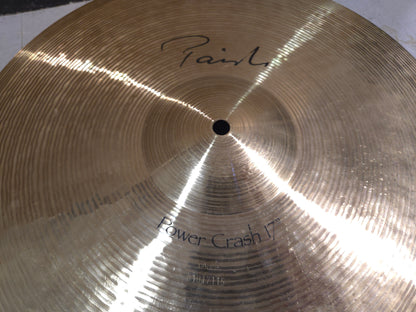 Paiste 17" Signature Power Crash Cymbal 1989 - Present - Traditional