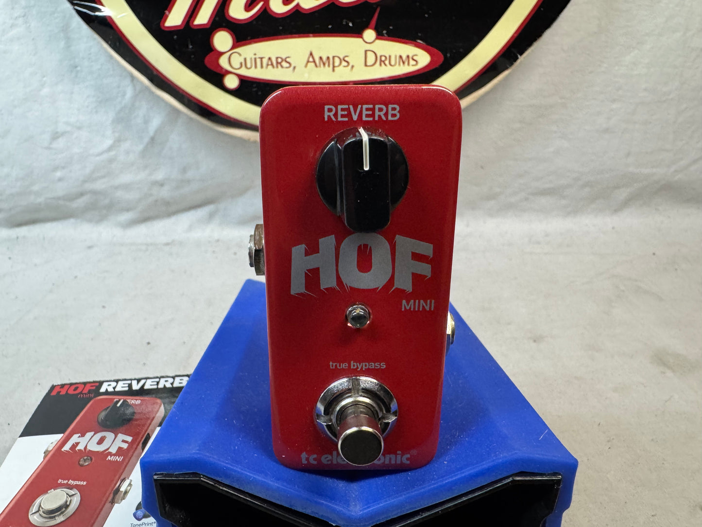 TC Electronic Hall Of Fame HOF Mini Reverb Pedal with Box
