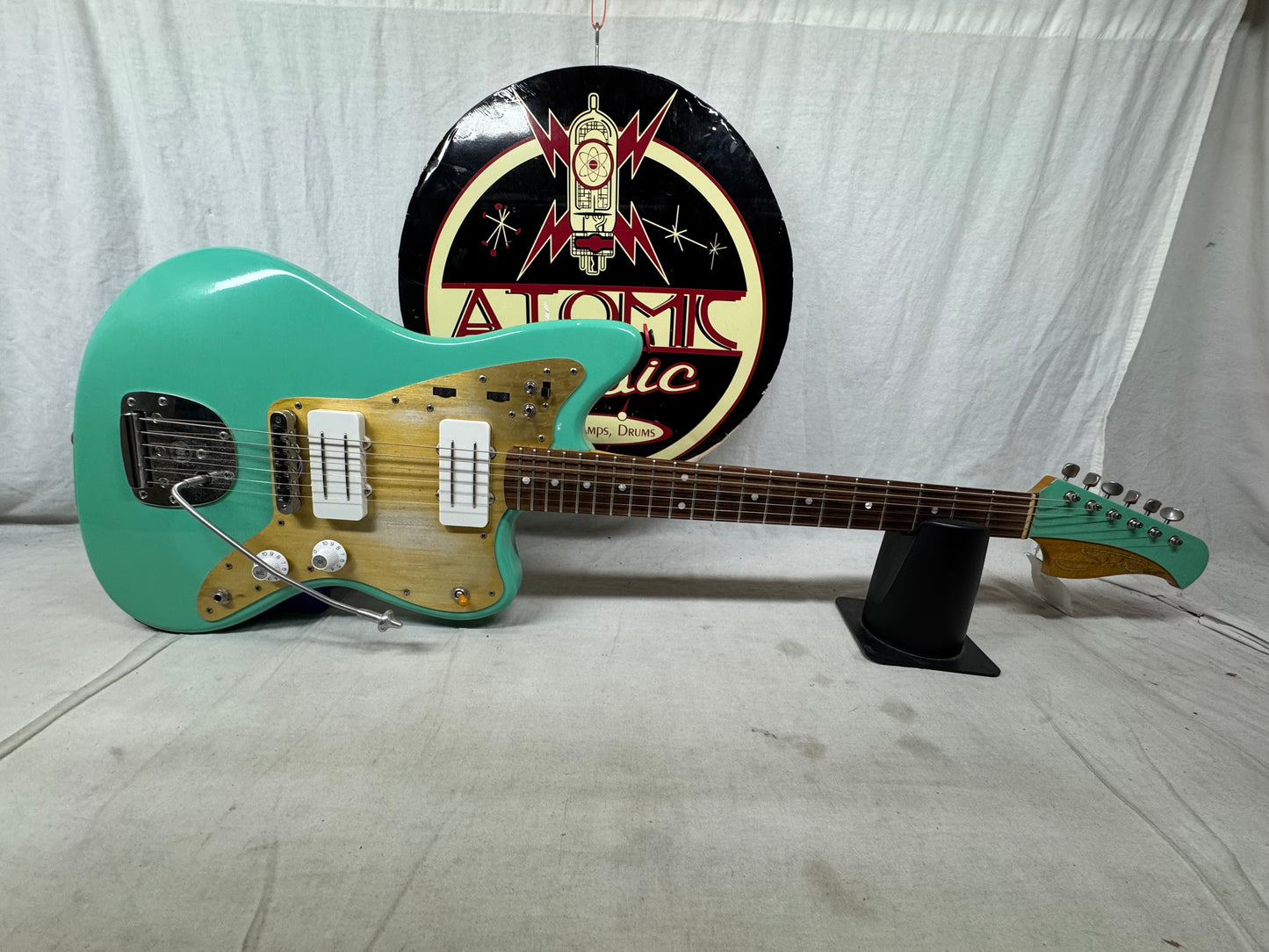 Shelton Electric Instruments Anthony Pirog Signature GalaxyFlite galaxy flite Guitar with Case - Aged