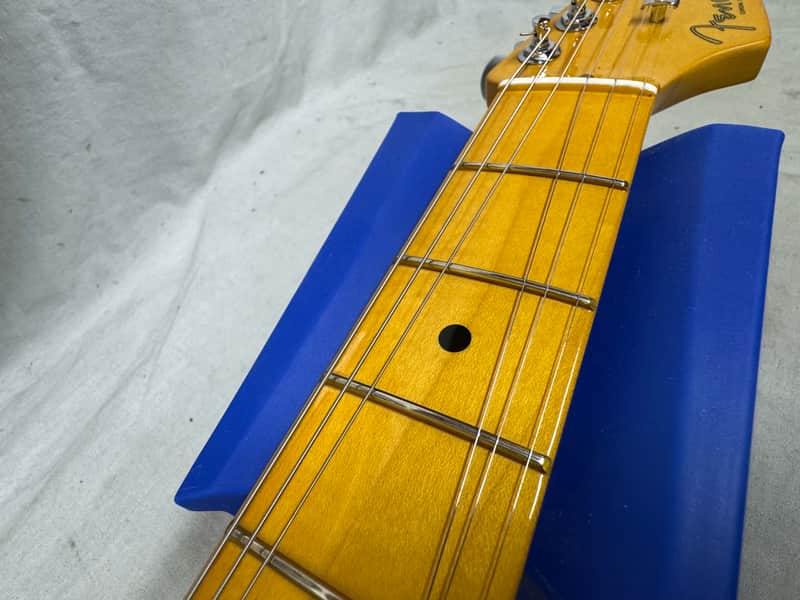 Fender American Professional II 2 Stratocaster neck on loaded FSR American Professional II 2 Thinline Semi-Hollow Body Guitar with Case - Image 21