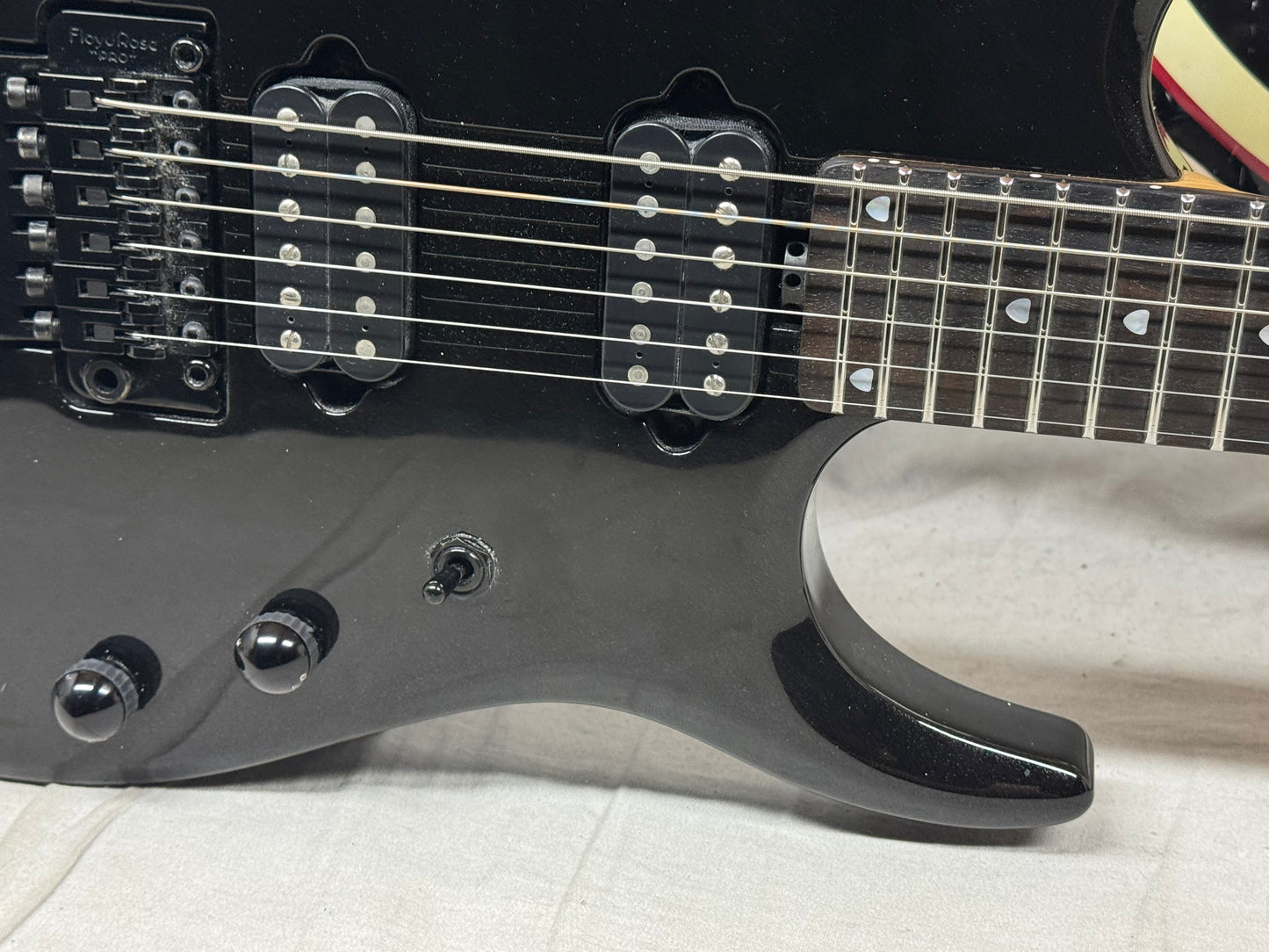 Ernie Ball Music Man BFR Ball Family Reserve JP16 JP-16 John Petrucci Signature Guitar with COA + Case 2017 - Black Lava
