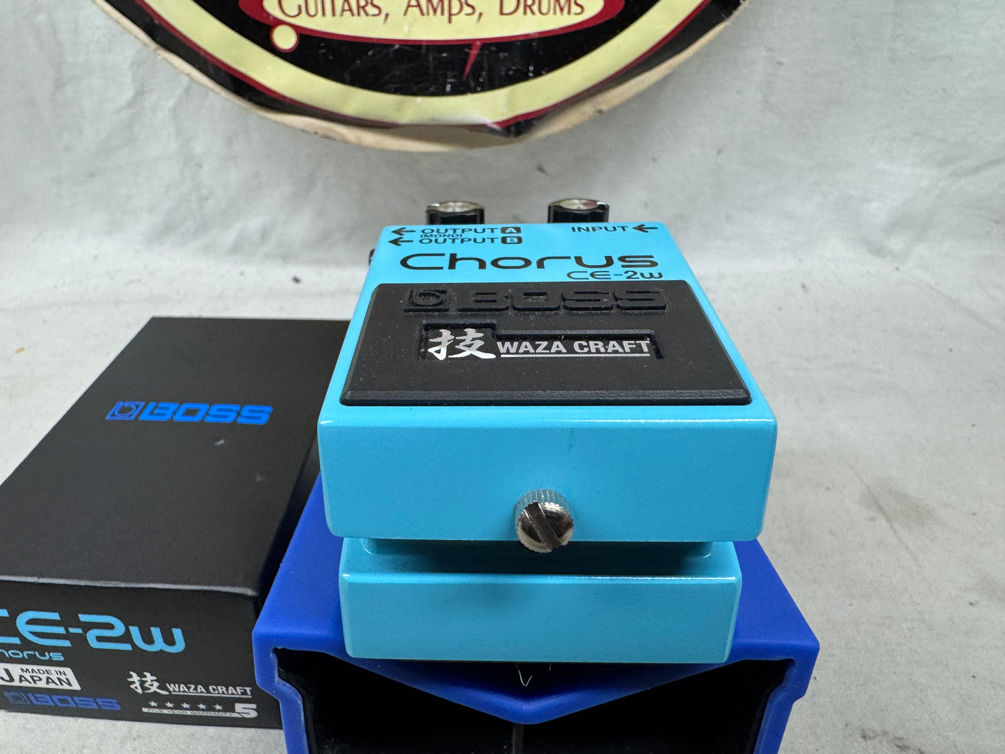 Boss Waza Craft CE-2w ce2w Chorus Pedal with Box - MIJ Made In Japan 2026