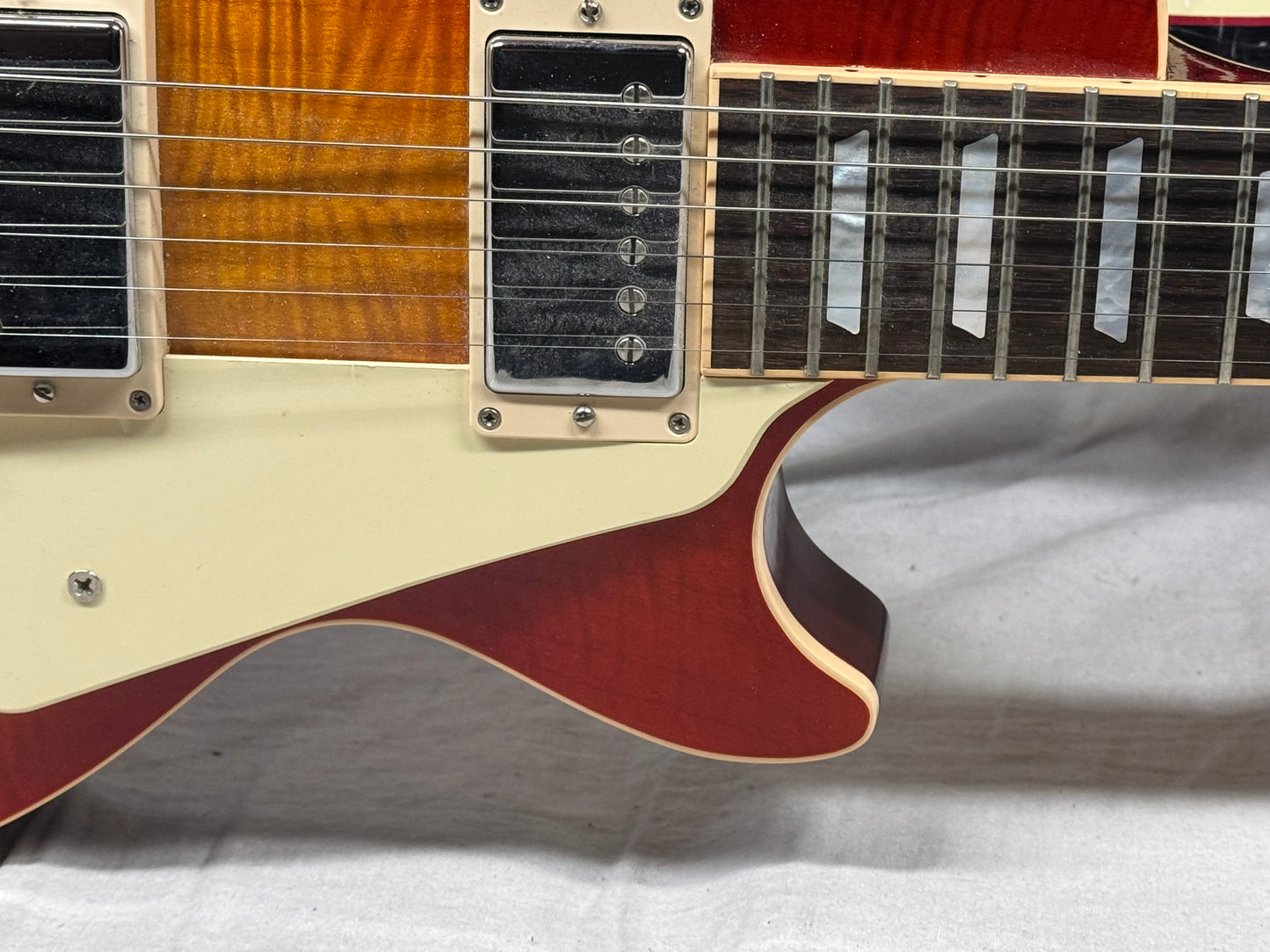 Gibson LPS15H3CH1 100th Anniversary Les Paul Standard Robot Guitar with Case 2015 - Heritage Cherry Sunburst Candy