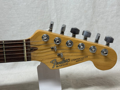 Fender American Standard Stratocaster Guitar with Case 1993 - Cobalt Blue Metallic