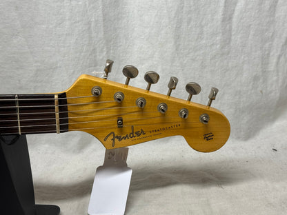 Fender USA Custom Shop '62 1962 Stratocaster Heavy Relic Guitar with COA + Case 2022 - Sapphire Blue Transparent / Rosewood fingerboard