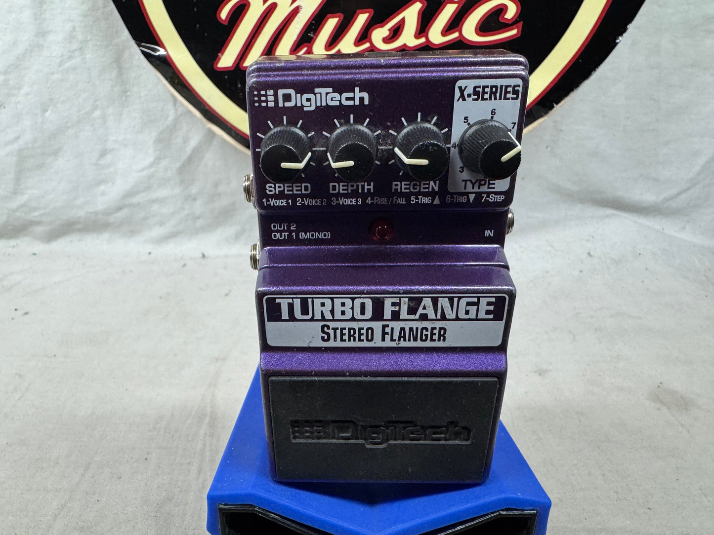 DigiTech X-Series Turbo Flanger Flanger Pedal