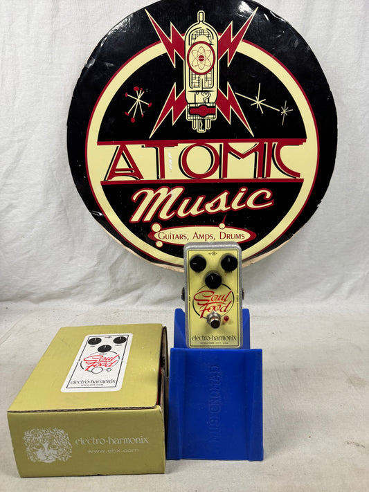 Electro-Harmonix Soul Food Overdrive Pedal with Box - klone
