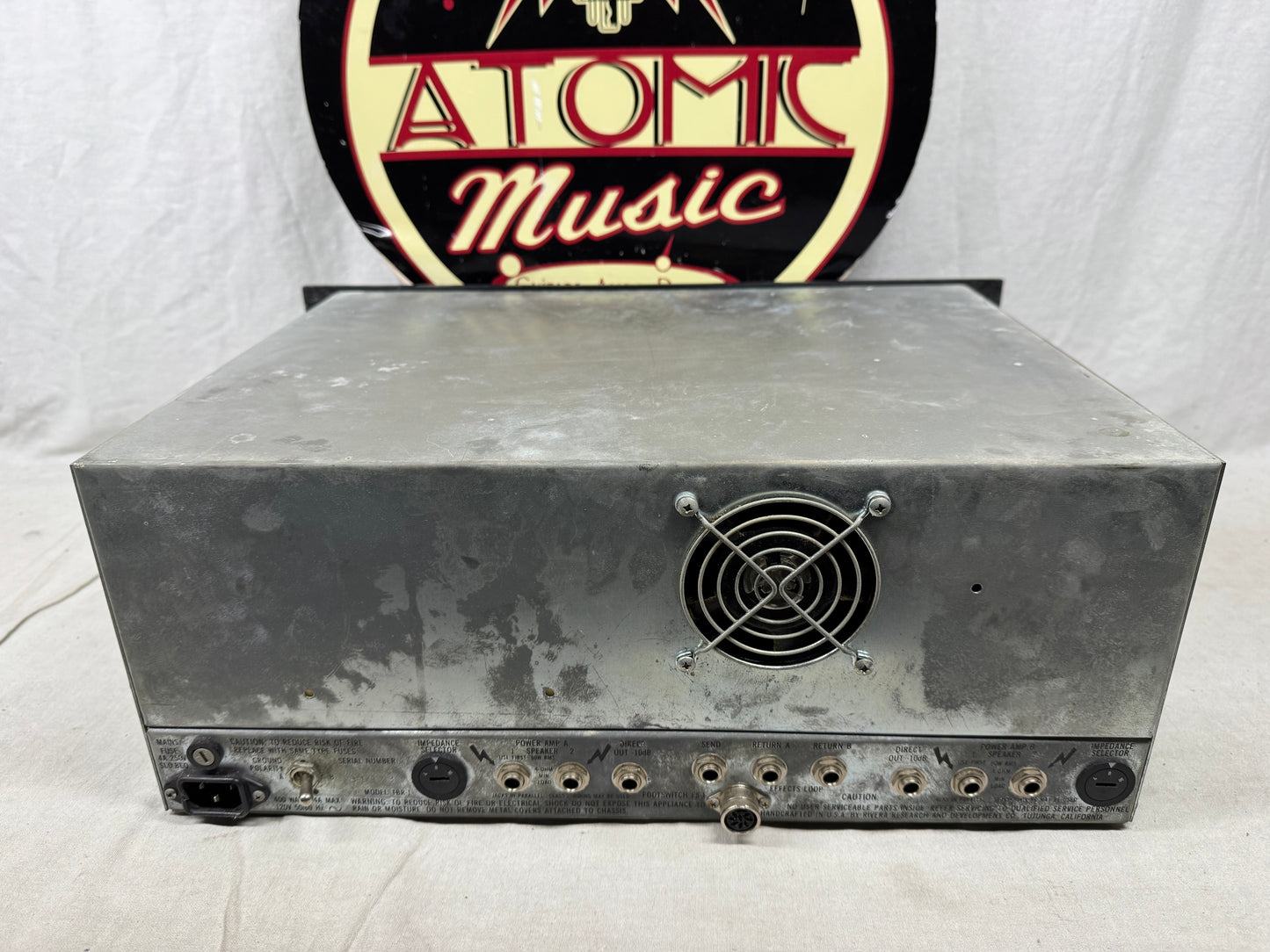Rivera TBR-1M tbr1m tbr 1 tbr1 m Rackmount Tube Guitar Amplifier Head - Local Pickup Only