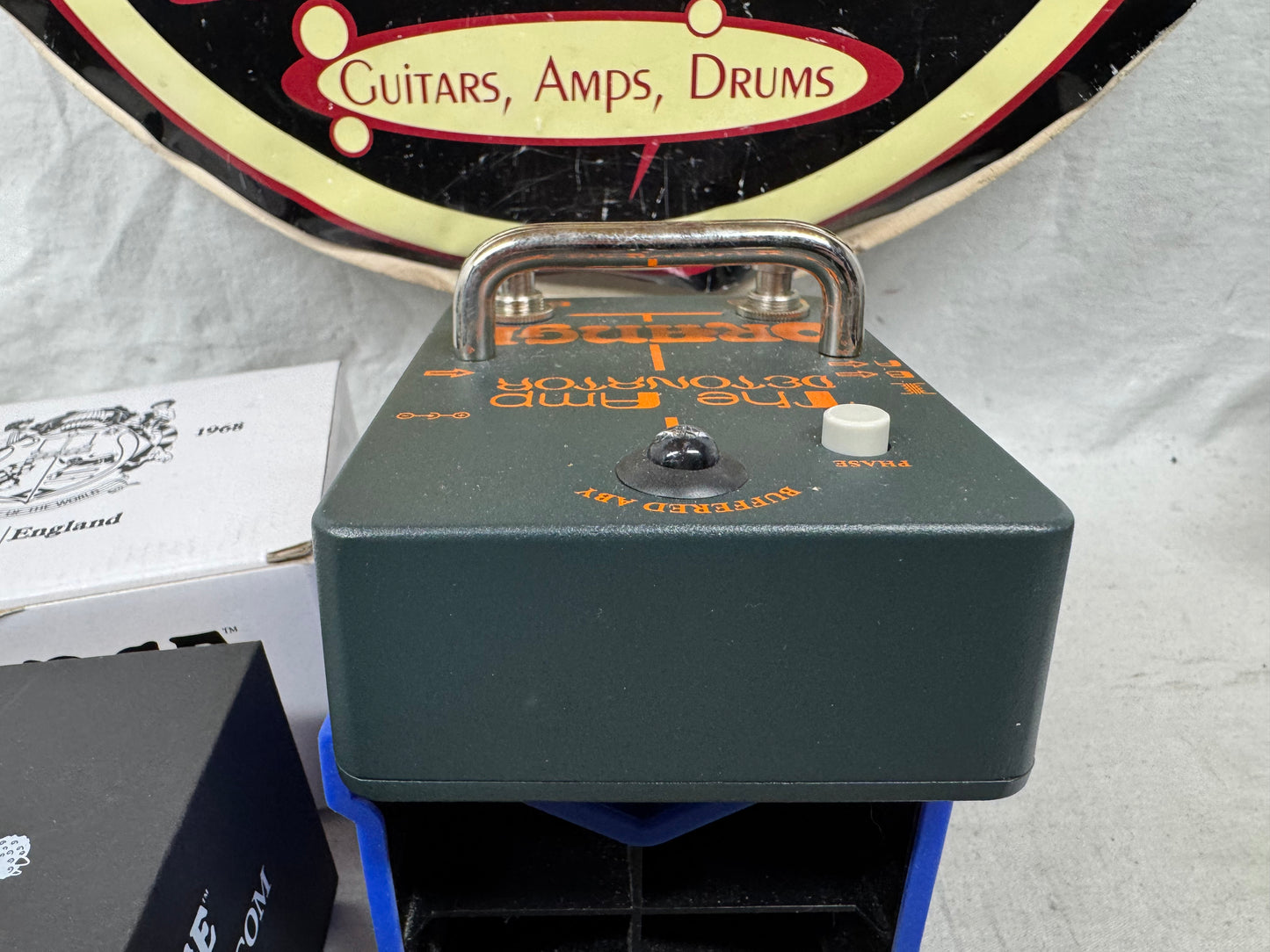 Orange The Amp Detonator Buffered AB-Y aby Pedal with Box