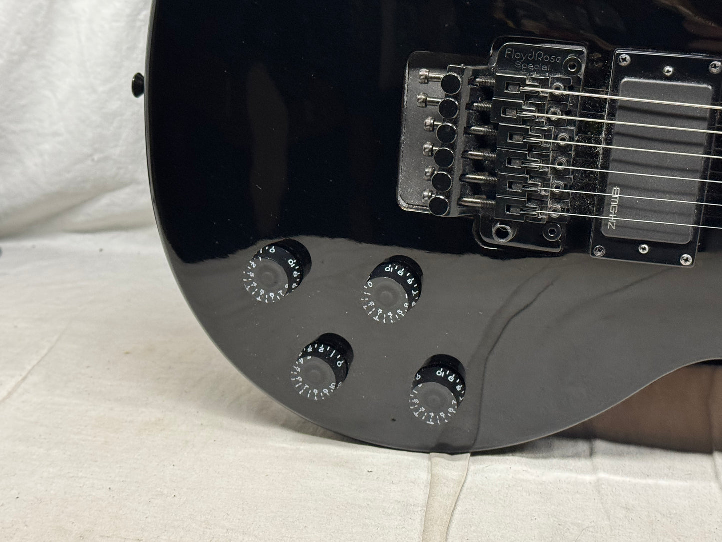 Epiphone Limited Edition Custom Shop Les Paul Nightfall with Gig Bag 2010 - Ebony / Black