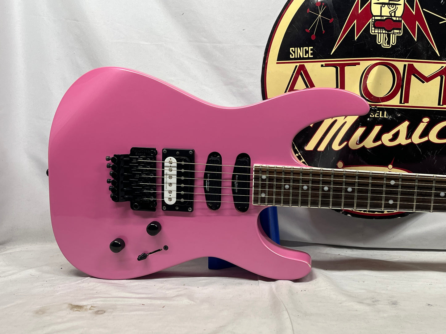 Jackson X Series Soloist SL1X HSS FR Doublecut Electric Guitar - Platinum Pink