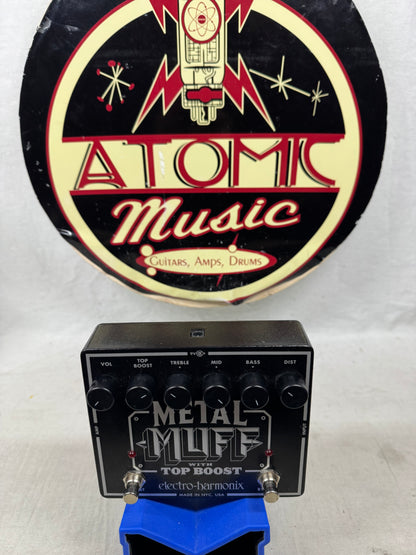Electro-Harmonix Metal Muff with Top Boost Distortion Pedal