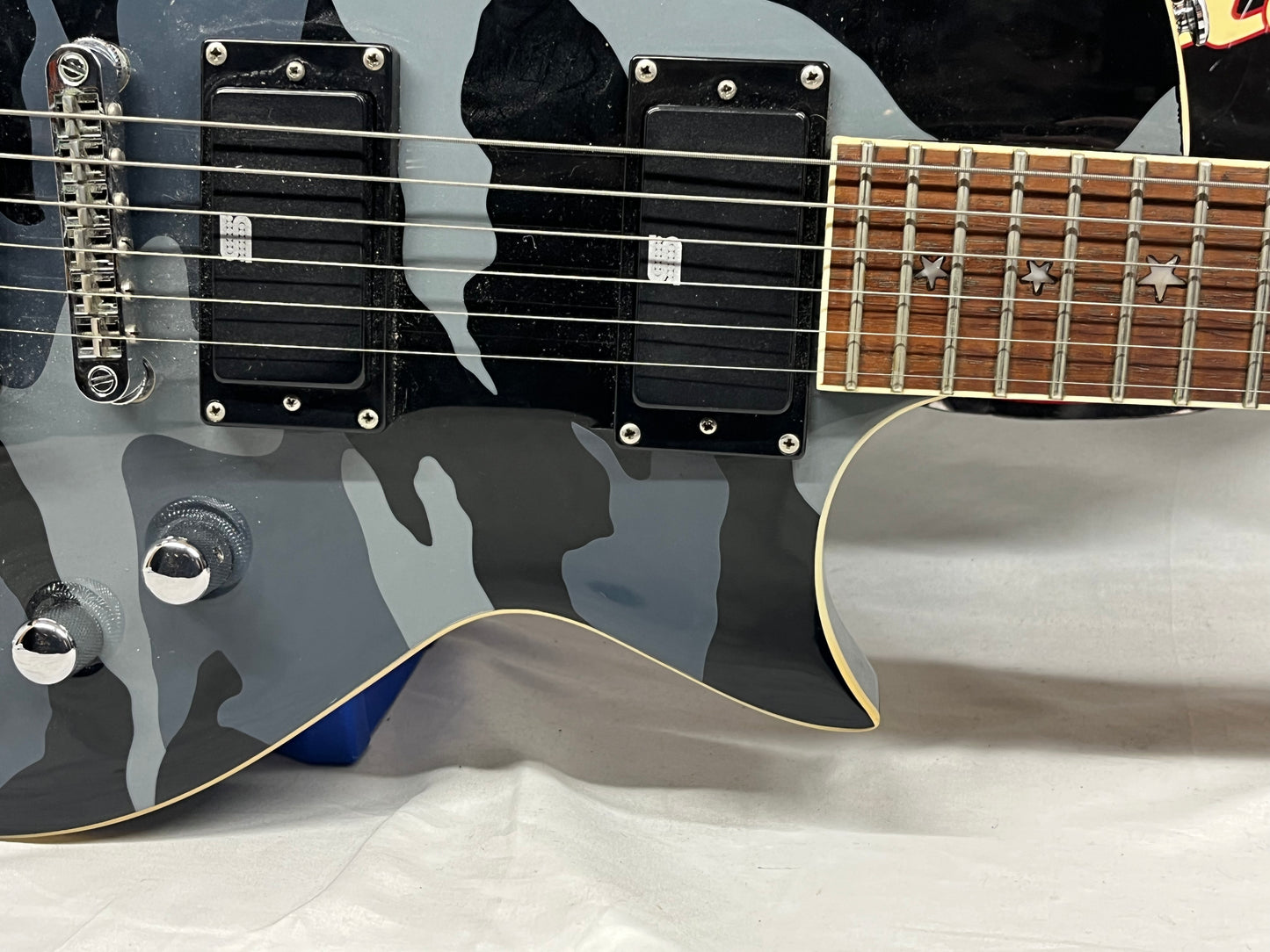 ESP LTD WA-200 Will Alder Signature  - Black Camo Electric Guitar