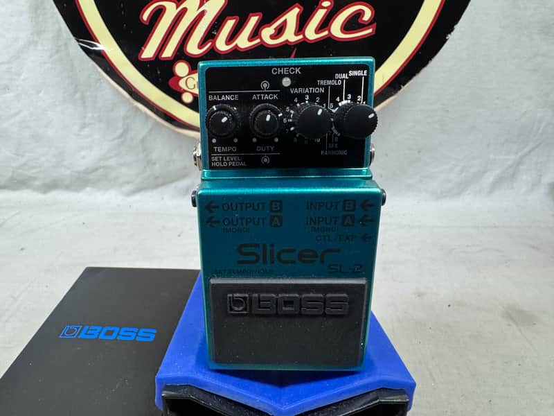 Boss SL-2 sl2 Slicer Audio Pattern Processor Pulse Pedal with Box - Image 2