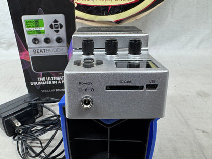 Singular Sound BeatBuddy beat buddy Drum Machine Pedal with Power Supply + Box