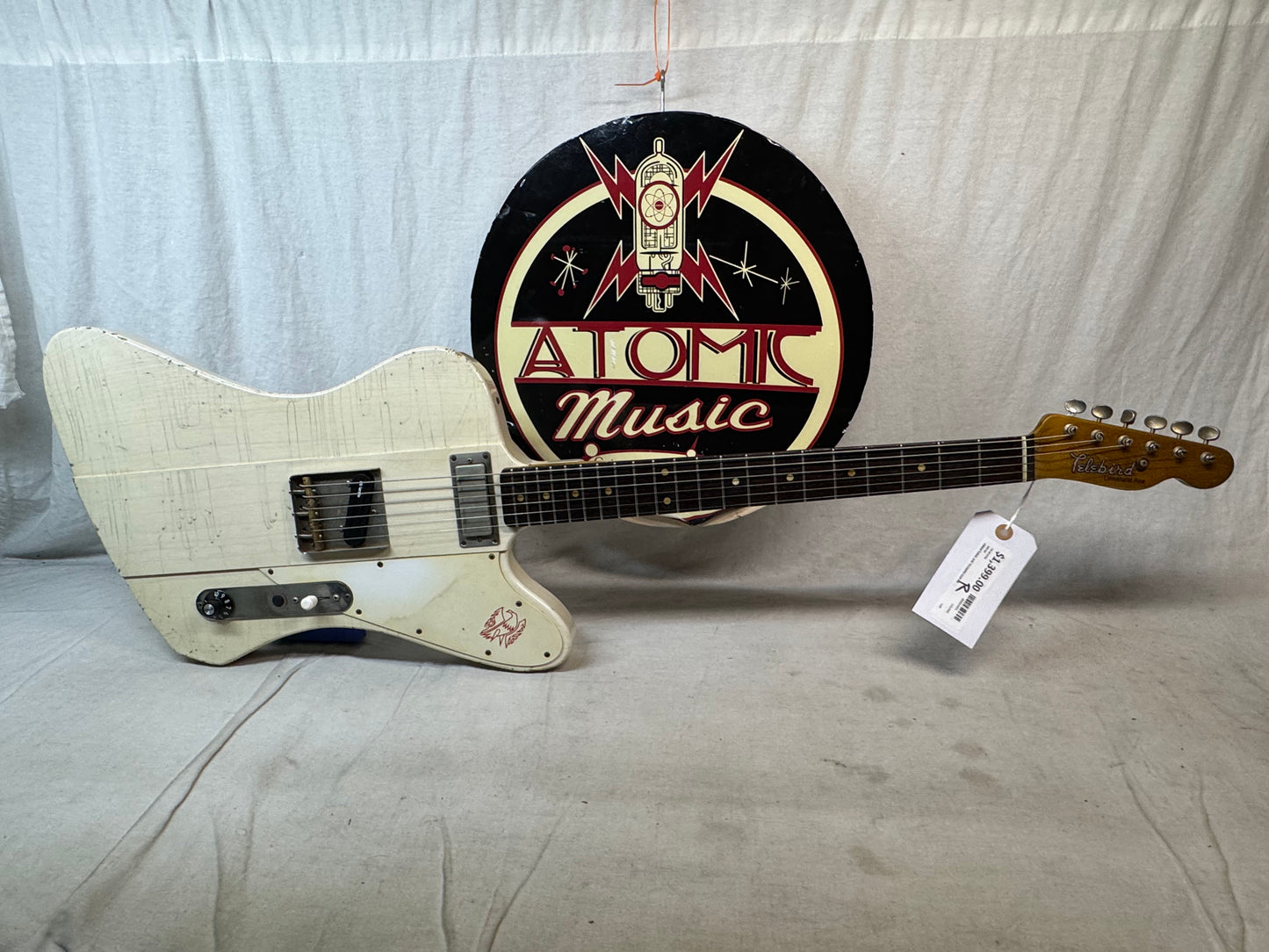 Unnatural Axe TeleBird tele bird Guitar - Relic'd