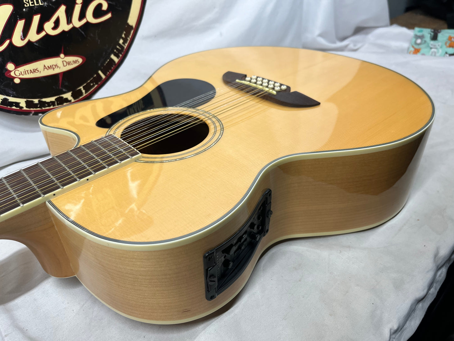 Alvarez AJ-60SC/12 12-String Acoustic/Electric Guitar
