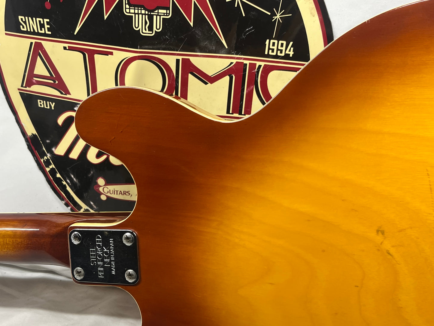 Univox Custom Hollow Body Electric Guitar
