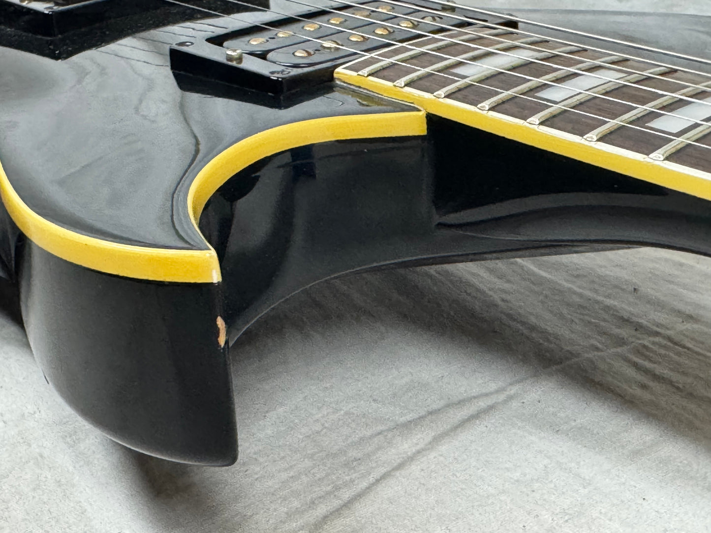 Aria Pro II PE500 pe 500 Singlecut Guitar - Black