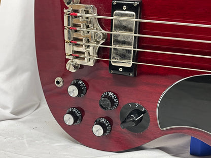 Epiphone EB-3 SG 4-String Doublecut Electric Bass - Cherry Red