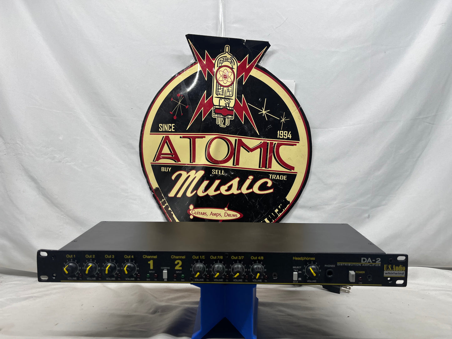 Whirlwind DA-2 2-Channel Professional Audio Distribution Amplifier Rack Module