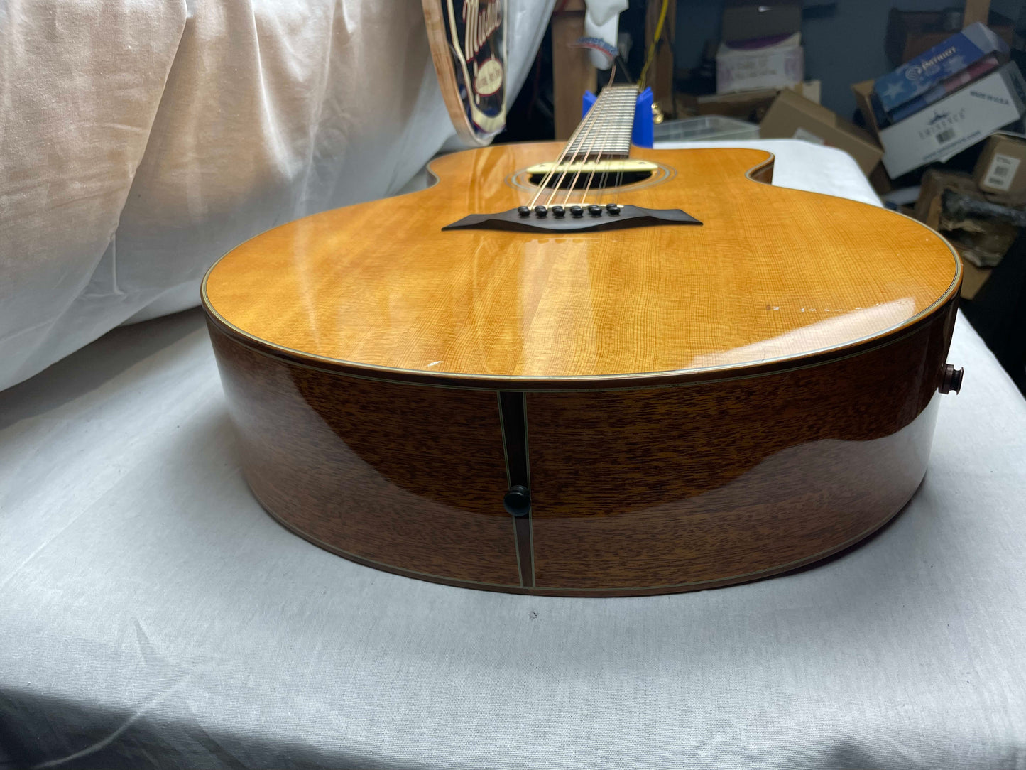 Taylor LKSM-12 Leo Kottke Signature Model Acoustic 12-string Guitar with added Pickup + Case 1993