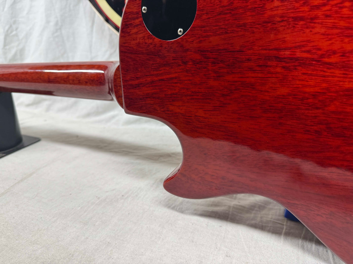 Gibson Custom Shop Les Paul Standard Rock Top Guitar with COA + Case 2017 - Fossilized Flamed Malechite