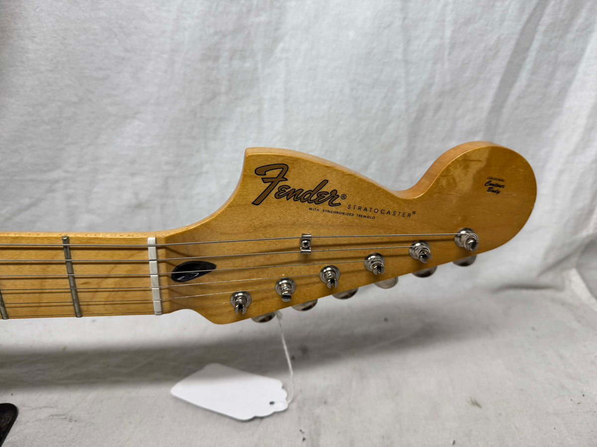 Fender Jimi Hendrix Stratocaster Guitar 2015 - Black / Maple neck