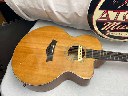 Taylor LKSM-12 Leo Kottke Signature Model Acoustic 12-string Guitar with added Pickup + Case 1993