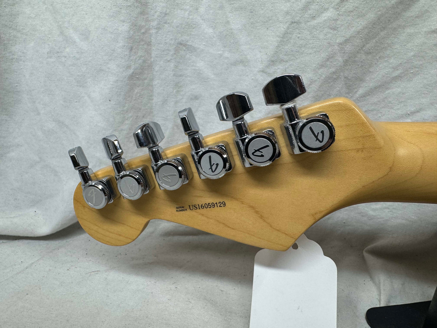 Fender American Professional Stratocaster HSS (modified to SSS) Shawbucker Guitar with Case 2016 - Black / Maple neck
