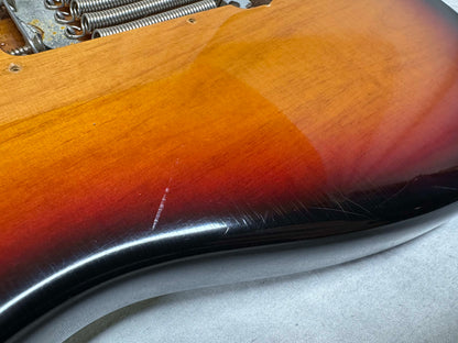 Fender USA SRV Stevie Ray Vaughan Signature Stratocaster Guitar with DiMarzio Hot Rails pickups + Case 1994 - 3-Color Sunburst / Pau Ferro fingerboard