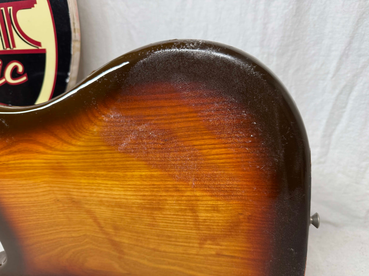 Fender USA Precision Bass 4-string P-Bass with Case 1978 - 3-Color Sunburst / Rosewood fingerboard