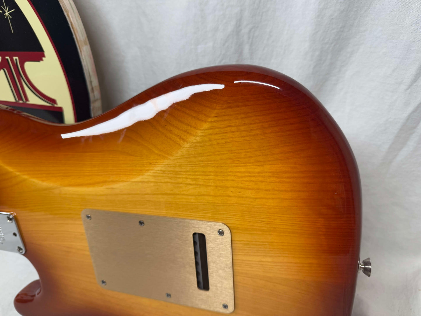 Fender Parts Stratocaster - American Professional HSS Shawbucker neck on American Standard Ash body Guitar 2019 - Sienna Sunburst / Rosewood fingerboard