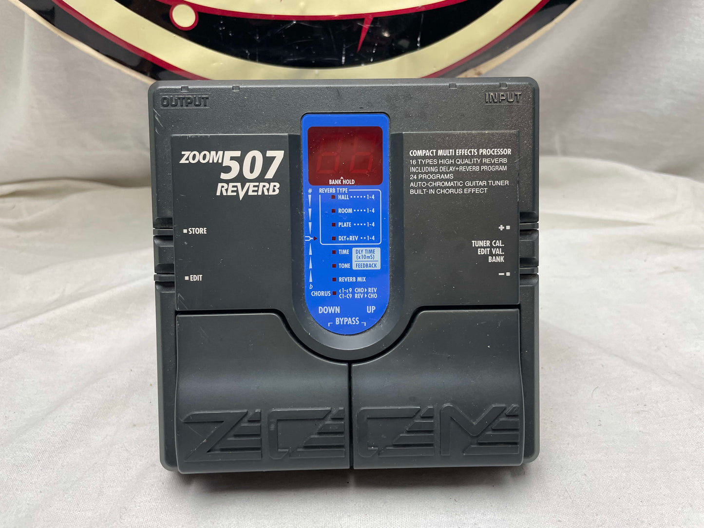 Zoom 507 Reverb Pedal - missing battery cover