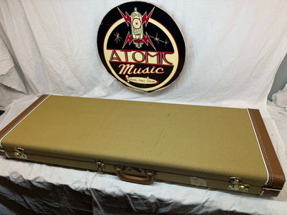 Fender Buck Owens Telecaster Guitar with Case 2002 - 2004 - MIJ Made In Japan - Red, Silver & Blue Sparkle