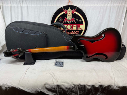 Ampeg AEB-1 aeb1 4-string Scroll Bass with Gig Bag