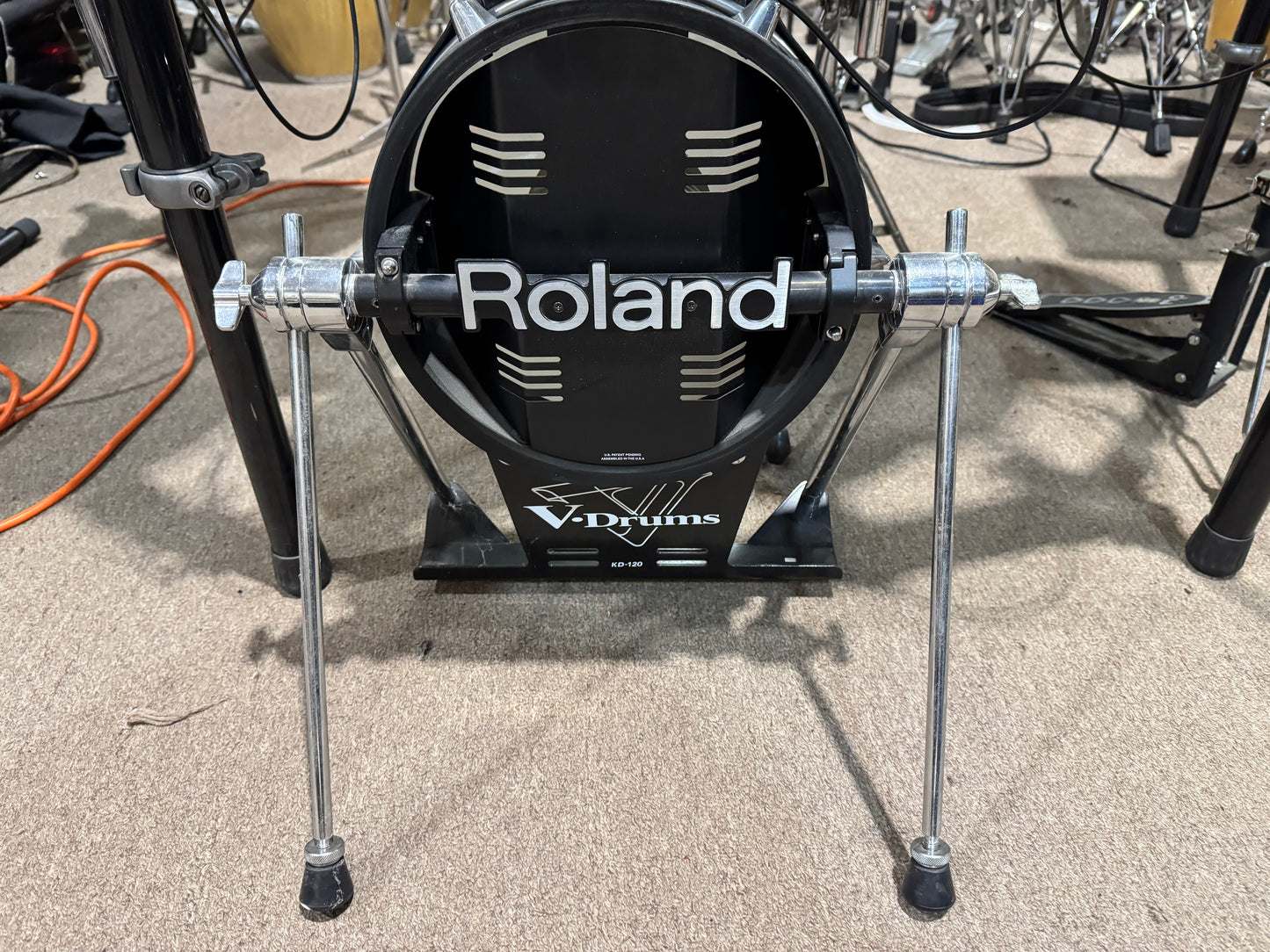 Roland V-Drums Kit: TD-20 td20 Brain MDS-20 rack VH-12 CY-15R CY-14C CY-8 KD-120 PD-125 PD-105 + DW-8000 HH Stand 2005 - Local Pickup Only