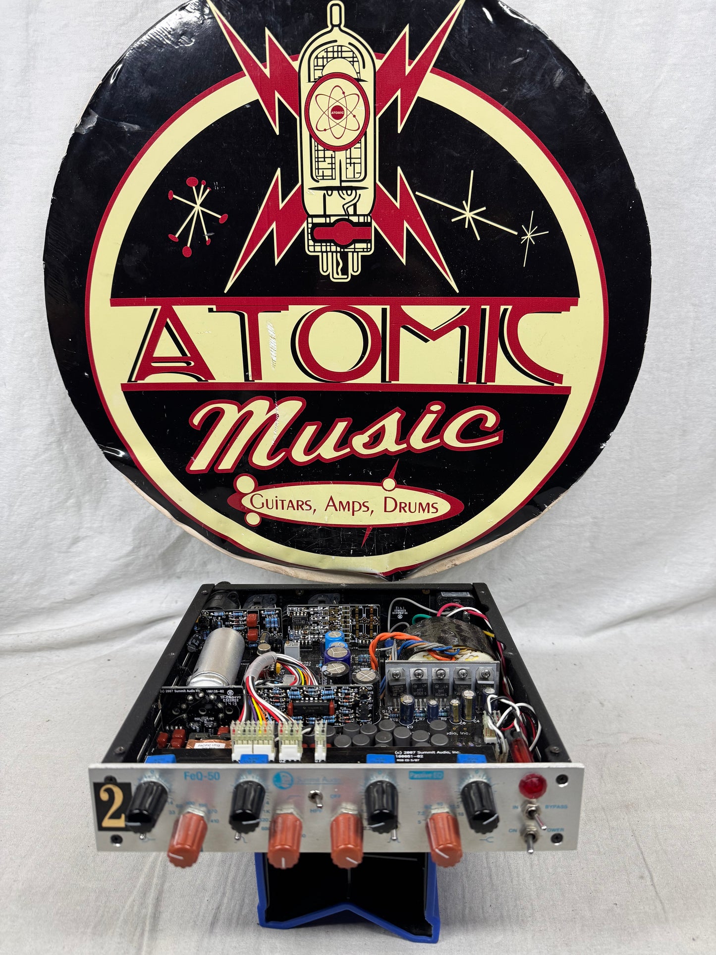 Summit Audio FeQ-50 Equalizer eq Rack Module - missing top