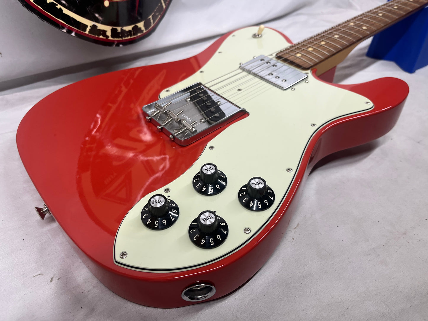 Fender Vintera '70s Telecaster Custom Tele Electric Guitar MIM - Made in Mexico - Fiesta Red