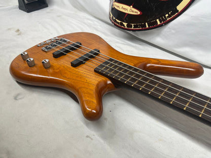 Warwick Corvette Standard 4-String Electric Bass - Babinga Neck 1996 with Hard Case