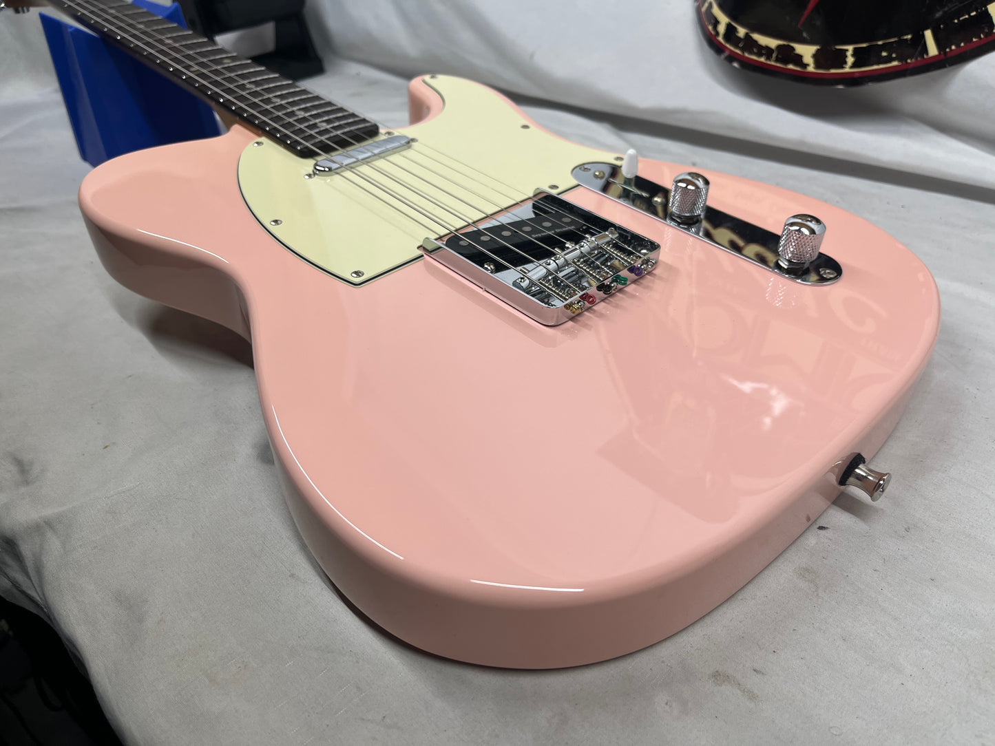 Jet Guitars JT-300 Singlecut T-Style Electric Guitar - Shell Pink